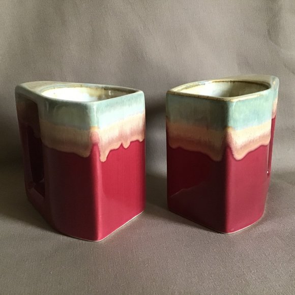 Pair of  Large C&C Artisanal Mugs - Picture 3 of 8